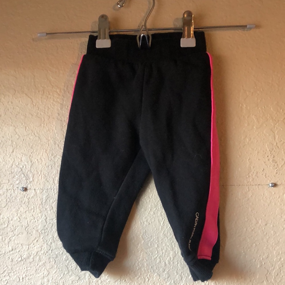 2 Piece Bundle Set Baby Girls Clothes Sz 12 Months; Pants & Hoodie Jacket - Picture 2 of 13